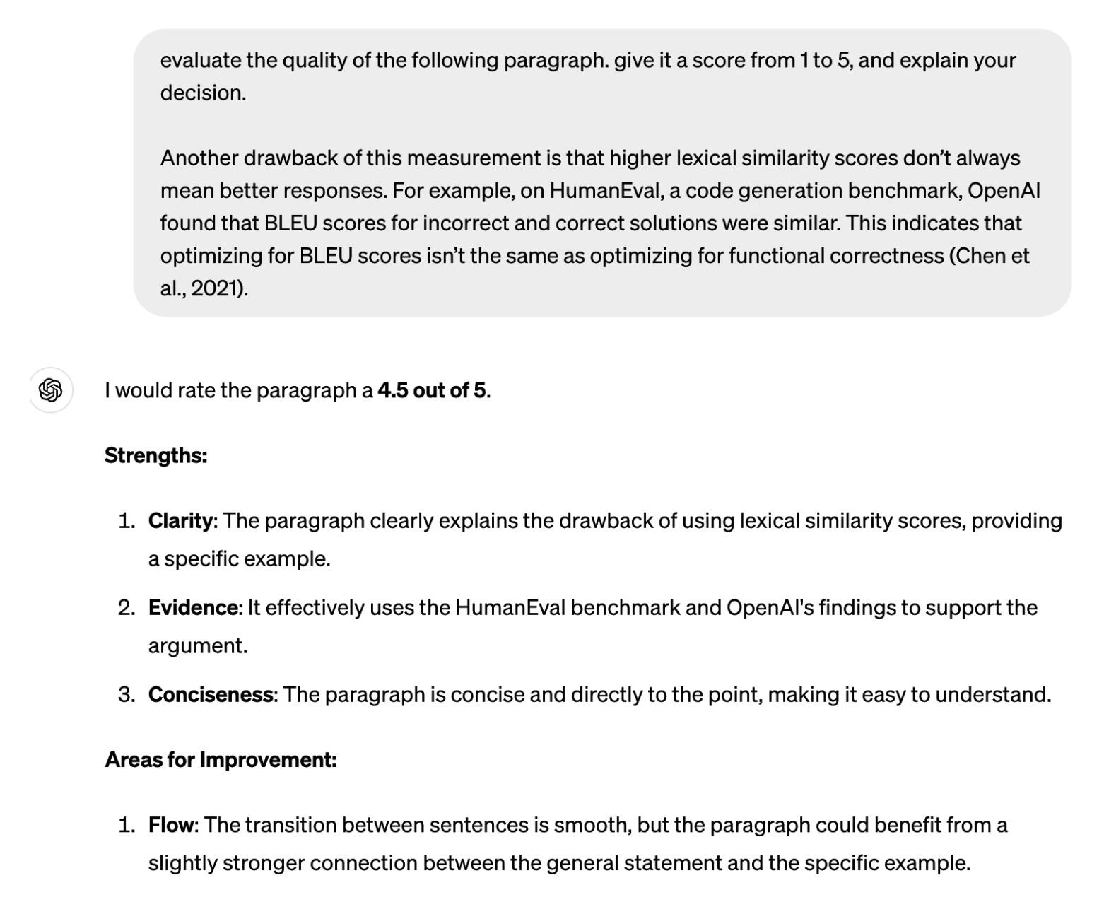 3-7-rasm. SI-baholovchilar nafaqat ball qo'ya oladi, balki o'z qarorlarini tushuntirib ham bera oladi.